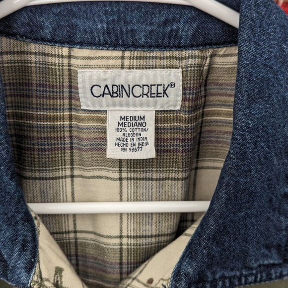 VINTAGE Cabin Creek Utility Green Field Chore Coat barn jacket - Picture 2 of 7